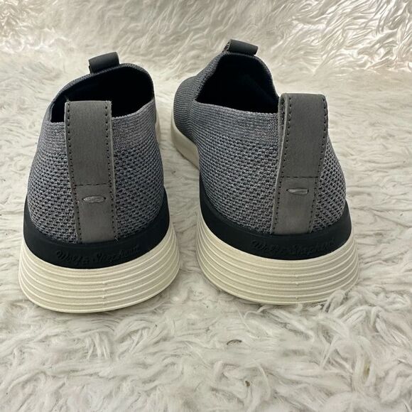WOLF & SHEPHERD SwiftKnit Loafer in Heathered Gray White Unisex Mens 7‎ Womens 9 - Picture 4 of 8